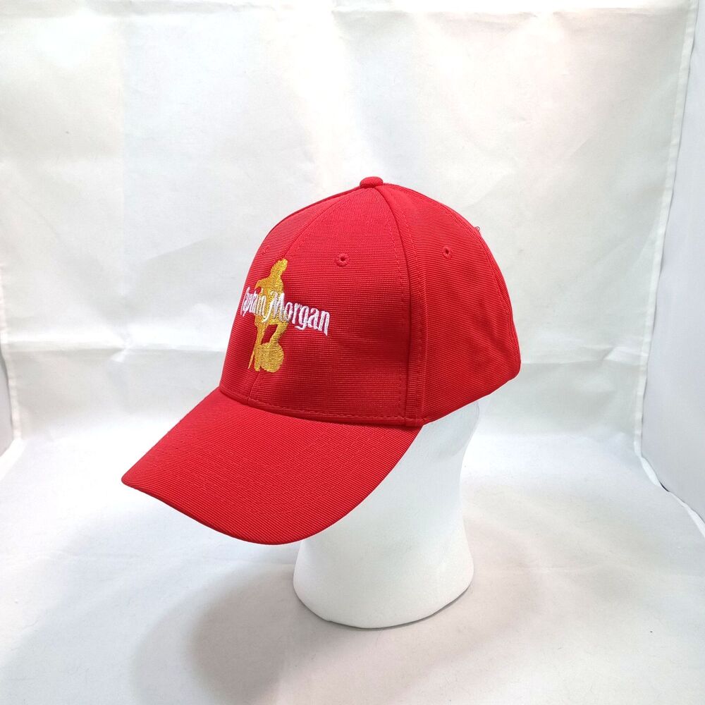 Captain Morgan Spiced Rum Red Strapback Adjustable Cap Baseball 6 Panel